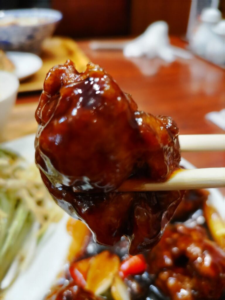 「鶏の黒酢炒めセット」